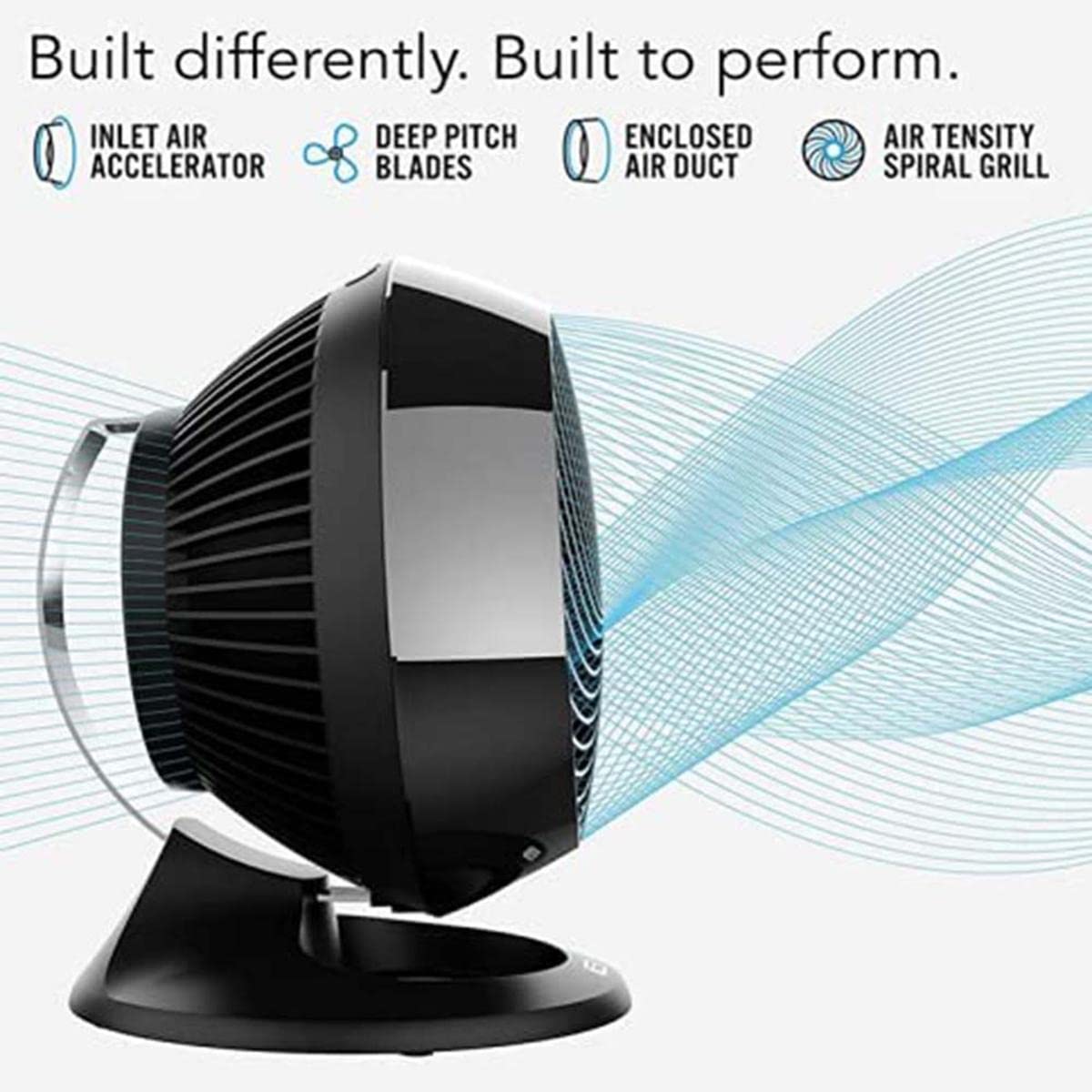 Vornado 660 AE Large Whole Room Works with Alexa Air Circulator Fan with 4 Speeds, Black, A Certified for Humans Device - Image 4