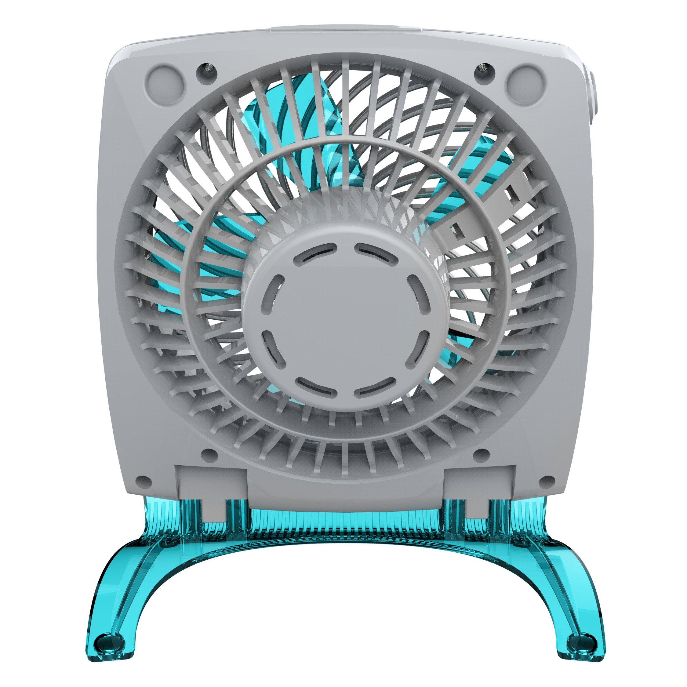 Vornado FIT Personal Air Circulator Fan with Fold-Up Design, Directable Airflow, Compact Size, Perfect for Travel or Desktop Use, Aqua - Image 5