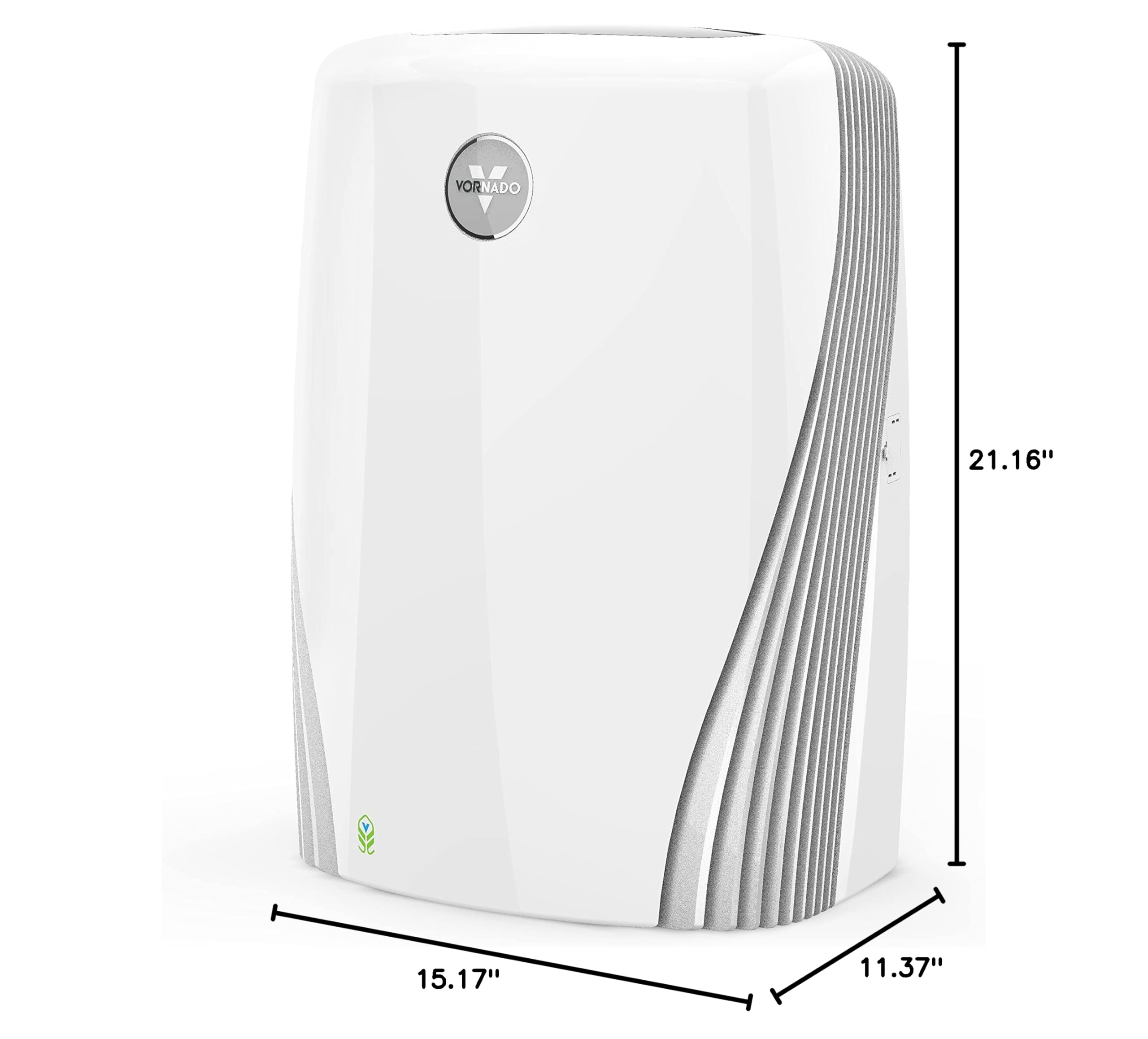 Vornado PCO375DC Air Purifier with True HEPA and Carbon Filtration to Capture Allergens, Smoke, Odors, and Patented Silverscreen Technology Attacks Viruses, Whole Room, White - Image 7