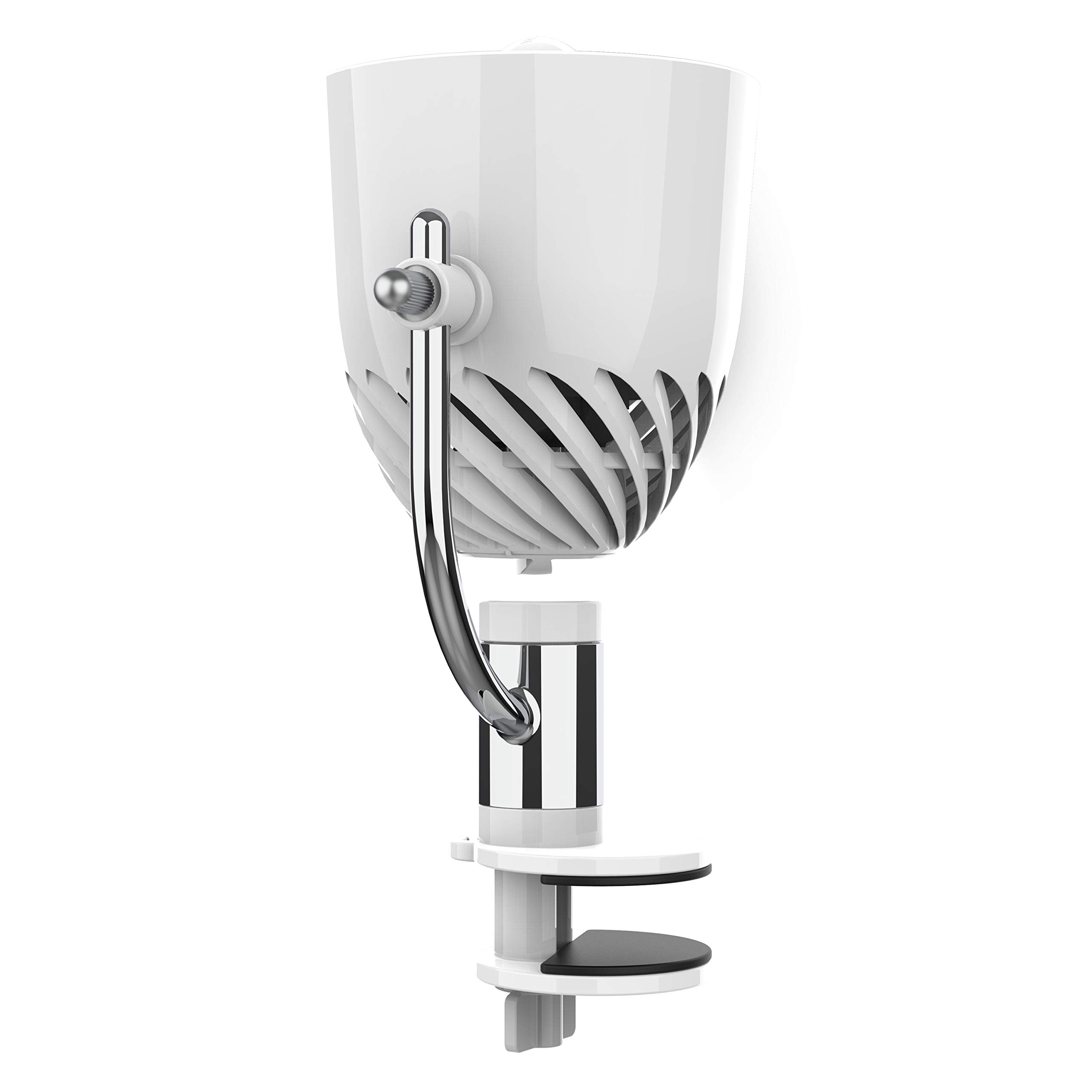 Vornado Pivot Clip Personal Air Circulator, 3-Speed, Portable Desk Fan with Multi-Surface Clip, 360-Degree Adjustable Axis, 9 in Tall, 4 in Diameter, Whisper Quiet, Ice White - Image 7