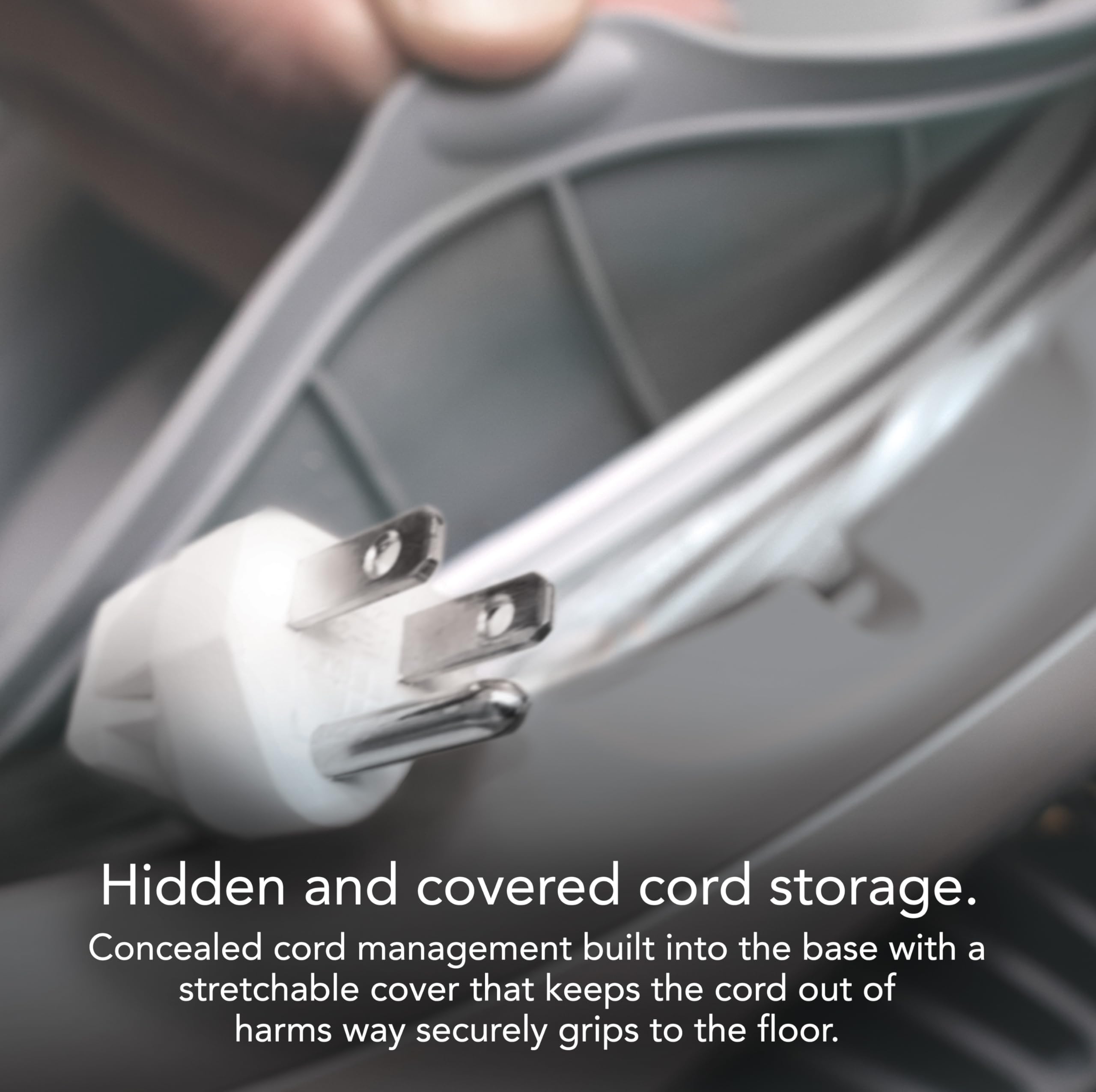 Vornadobaby Tempa Nursery Space Heater, Electric Space Heater for Baby with Locking Controls, Tipover Protection, Safety Shutoff, Hidden Cord Storage, Adjustable Thermostat - Image 5